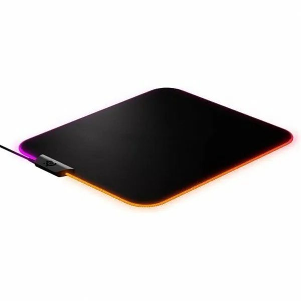 Gaming-musemåtte SteelSeries QcK Prism Cloth RGB Must Mängimine