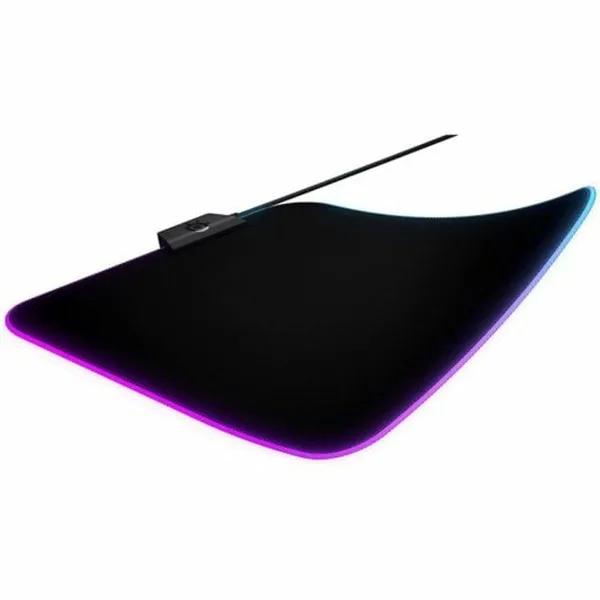 Gaming-musemåtte SteelSeries QcK Prism Cloth RGB Must Mängimine