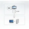 DisplayPort – HDMI adapteris Aten VC985-AT Balta