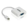 DisplayPort-kaapeli Aten VC920-AT Valkoinen Musta Harmaa