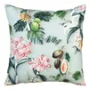 Cushion Turquoise 60 x 60 cm 100% cotton Orchid