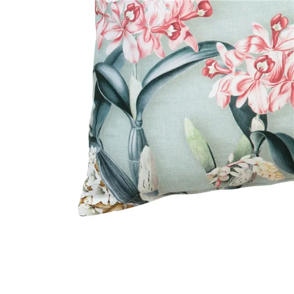 Cushion Turquoise 60 x 60 cm 100% cotton Orchid