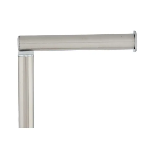 Toilet Roll Holder Metal Silver (54 cm)