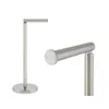 Toilet Roll Holder Metal Silver (54 cm)