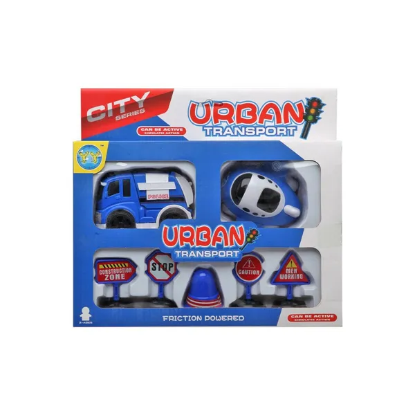 Vehicle Playset Police 27 x 25 cm