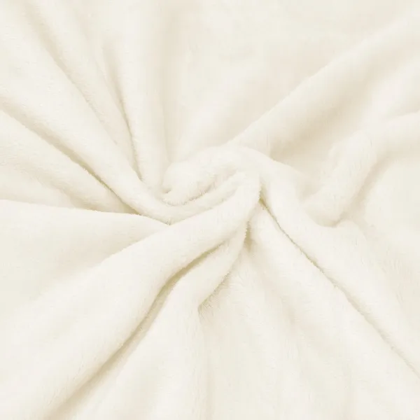 Gultas pārklājs Springos HA7297, divpusējs pleds 150x200 cm, sega dīvānam, krēmkrāsas