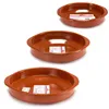 Saucepan Baked clay Set (2 Units)