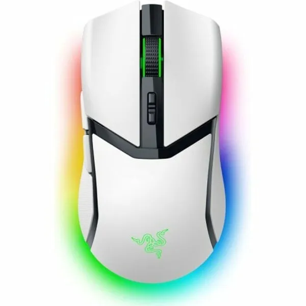 Žaidimų pelė su LED Razer RZ01-04660200-R3G1 30000 dpi Balta Juoda