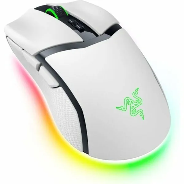Žaidimų pelė su LED Razer RZ01-04660200-R3G1 30000 dpi Balta Juoda
