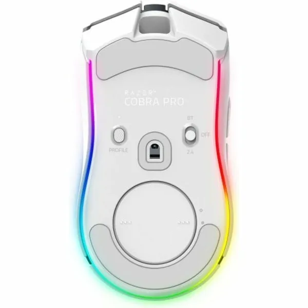 Žaidimų pelė su LED Razer RZ01-04660200-R3G1 30000 dpi Balta Juoda