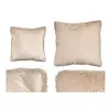 Cushion Cream White 40 x 2 x 40 cm