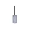 Toilet Brush DKD Home Decor Grey Silver Stainless steel Cement Scandi 10 x 10 x 40 cm