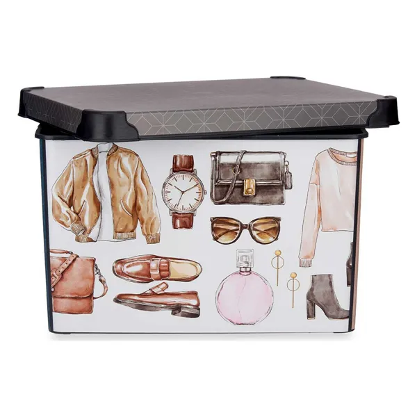 Storage Box Vintage With handles 30 x 23,5 x 40 cm Vintage 22 L