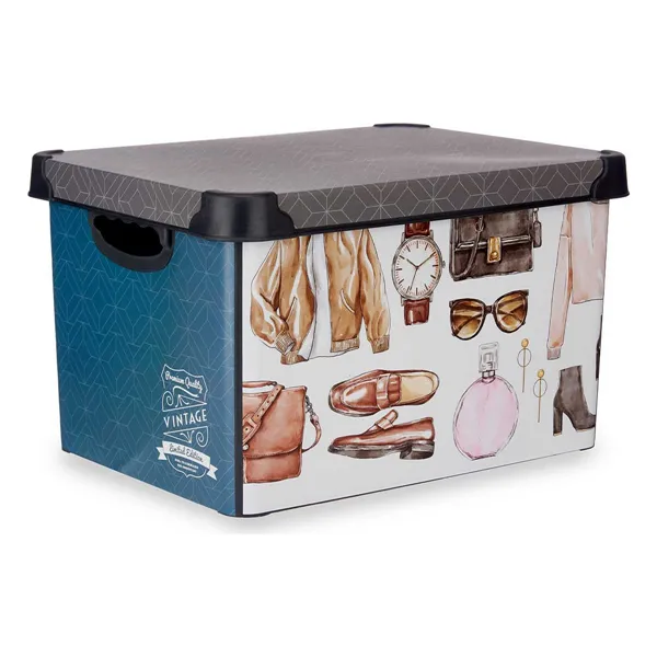 Storage Box Vintage With handles 30 x 23,5 x 40 cm Vintage 22 L