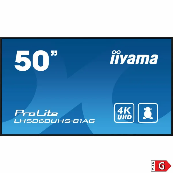 Videowall Monitorius Iiyama LH5060UHS-B1AG 4K Ultra HD 50"