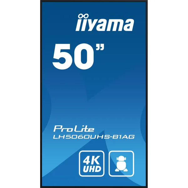 Videowall Monitorius Iiyama LH5060UHS-B1AG 4K Ultra HD 50"
