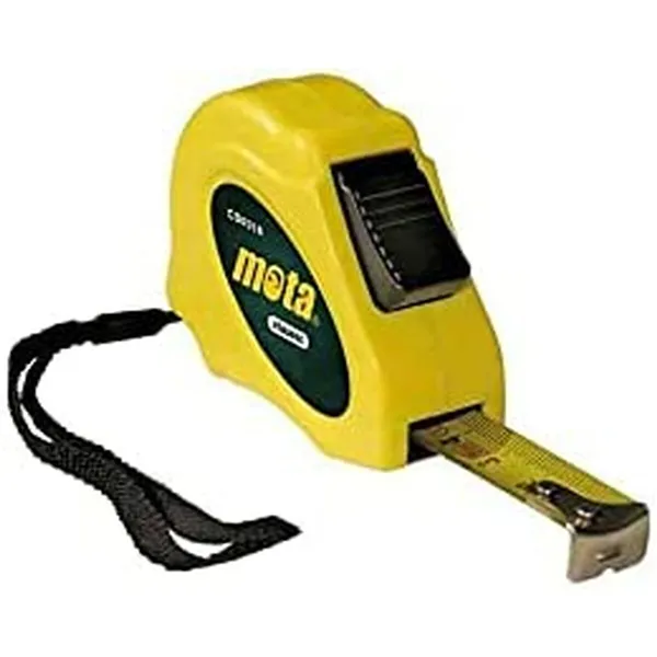 Tape measure Mota 0.2 With brakes ABS (5 m x 19 mm)