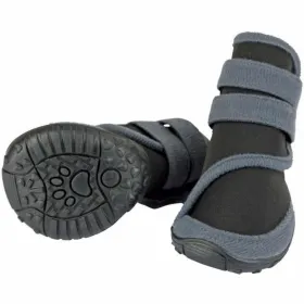 Dog shoes Kerbl Black Grey S