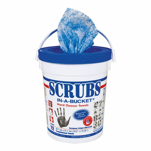 Steriloivat kosteuspyyhkeet SCRUBS