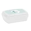 Sandwich Box Safta Luna Plastic Grey (17 x 6 x 14 cm)