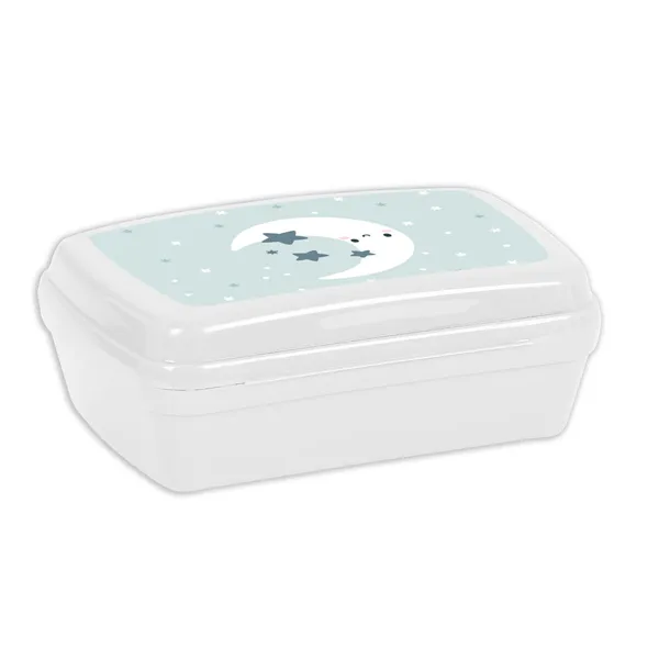 Sandwich Box Safta Luna Plastic Grey (17 x 6 x 14 cm)