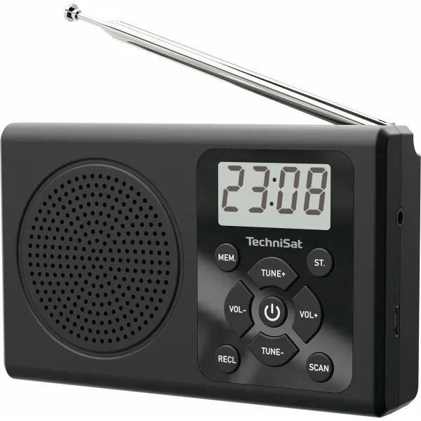 Transistorraadio ELBE 76-5018-00 Must