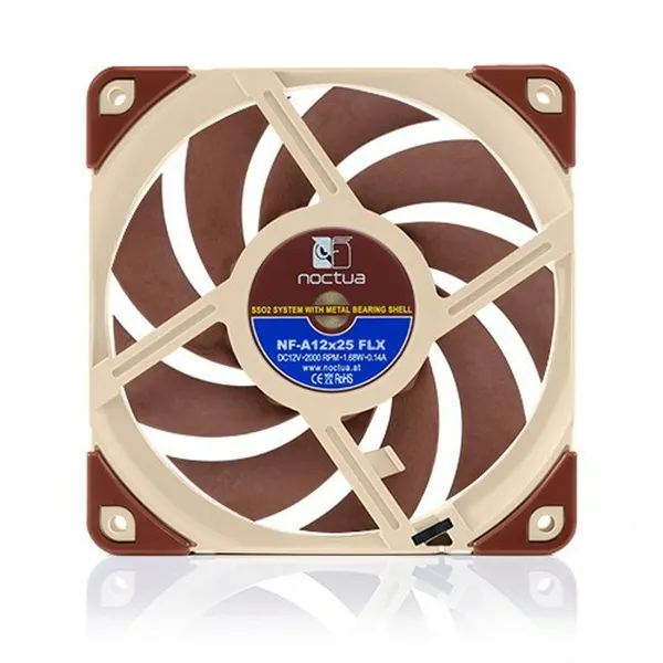 Kārbas ventilators Noctua NF-A12X25 FLX Ø 12 cm