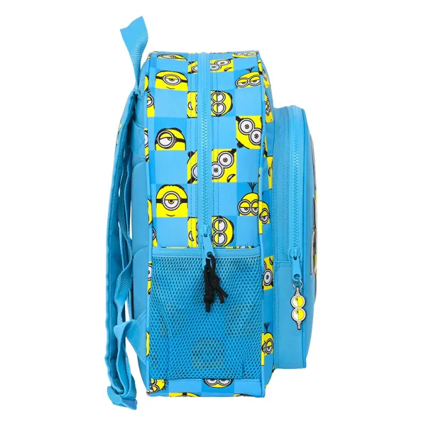 School Bag Minions Minionstatic Blue (32 x 38 x 12 cm)