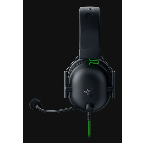 Gaming Headset with Microphone Razer Blackshark V2 X Black