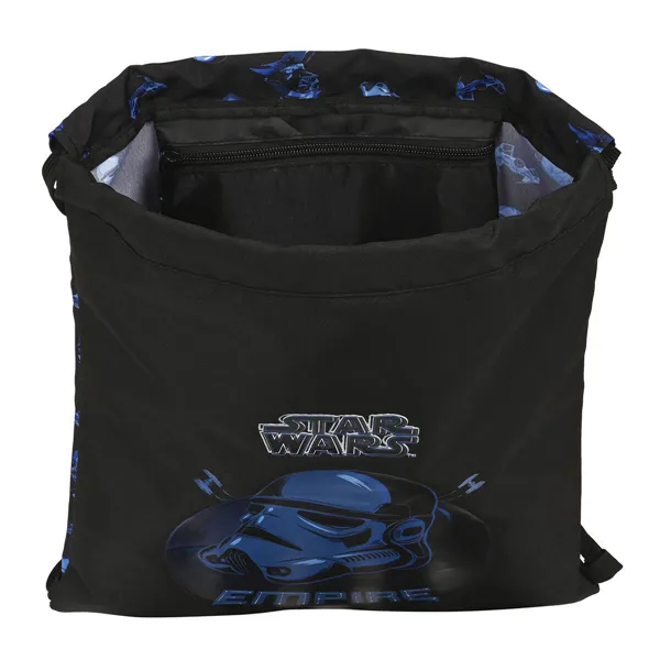 Backpack with Strings Star Wars Digital escape Black (35 x 40 x 1 cm)