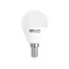 Spherical LED Light Bulb Silver Electronics E14 7W Warm light