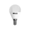 Spherical LED Light Bulb Silver Electronics E14 7W Warm light