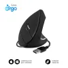 Ergonomiška optinė pelė Subblim SUBMO-EDGVU01 Juoda 1600 dpi