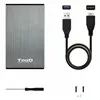 Hard drive case TooQ TQE-2527G 2,5" SATA USB 3.0