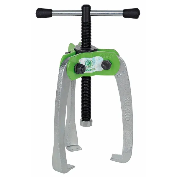Self-centering bearing puller KUKKO 80 x 80 mm 3 Legs Crank-handle