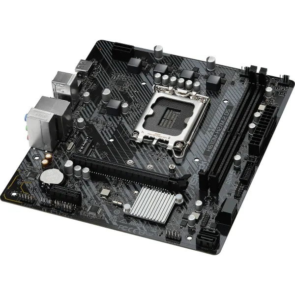 Mātesplate ASRock 90-MXBML0-A0UAYZ LGA 1700 INTEL H610