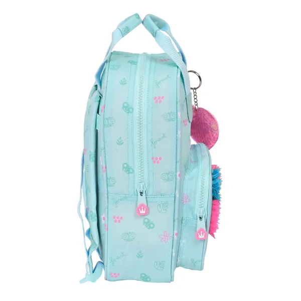 Child bag Glow Lab Cute doll Light Blue (20 x 28 x 8 cm)