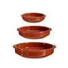 La Dehesa Clay 3 Pieces Set Casseroles Brown 16 cm