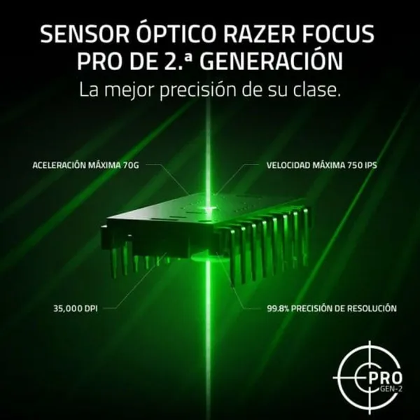 Bezvadu Pastiprinātāja Pele Razer RZ01-05120200-R3G1 Balts