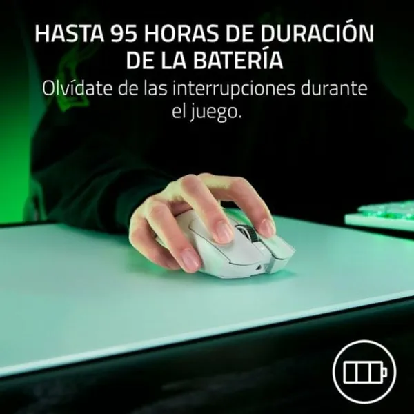 Bezvadu Pastiprinātāja Pele Razer RZ01-05120200-R3G1 Balts