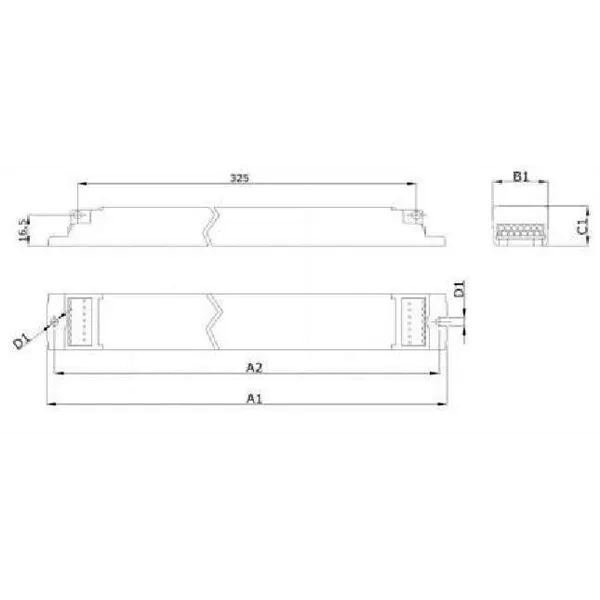 Xitanium 75W 0.12-0.4A 215V TD 230V