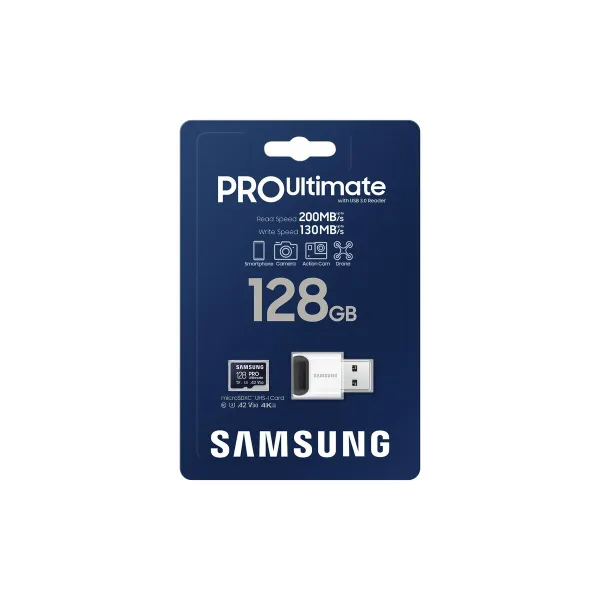 Карта памяти микро-SD с адаптером Samsung MB-MY128SA/WW 128 Гб