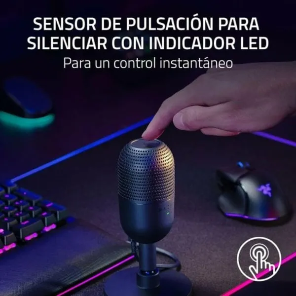 Kondensatoriaus mikrofonas Razer RZ19-05050100-R3M1 Juoda