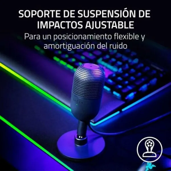 Kondensatoriaus mikrofonas Razer RZ19-05050100-R3M1 Juoda