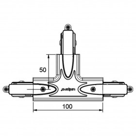 UNIPRO TA3AW T-piece 