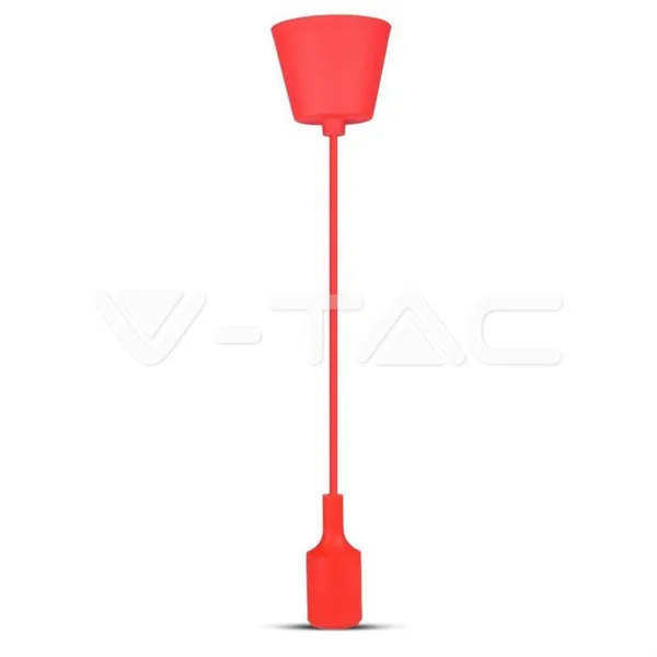 E27 Pendant Holder Red