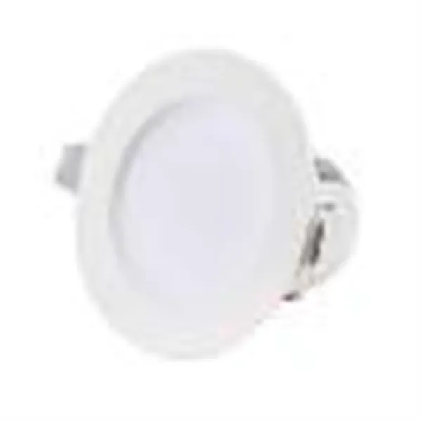 LED downlight IP44 8w, 3000K, recessed white Ø 80/103mm - 750 lm