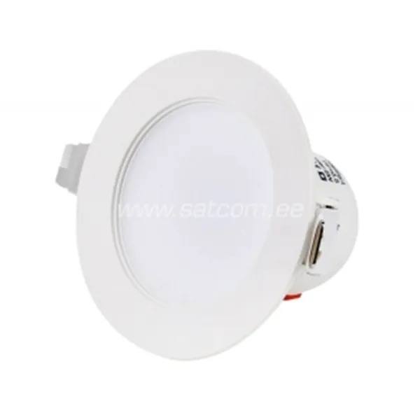 LED downlight IP44 8W, 3000K/4000K/5000K Ø90/110mm - 700-800 lm