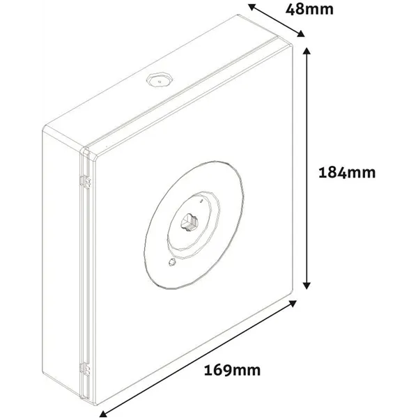 Surface mounted security lighting - area optic 3W