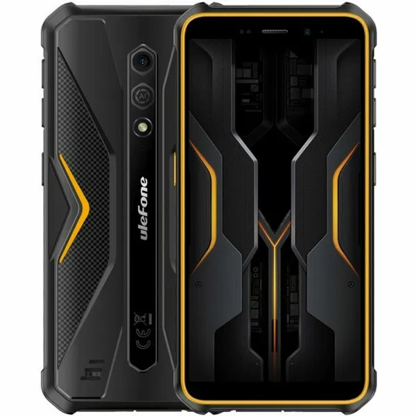 Išmanusis Telefonas Ulefone Armor X12 Pro Octa Core 64 GB Juoda Oranžinė 4 GB RAM